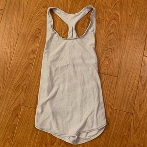 Lululemon striped Racerback tank